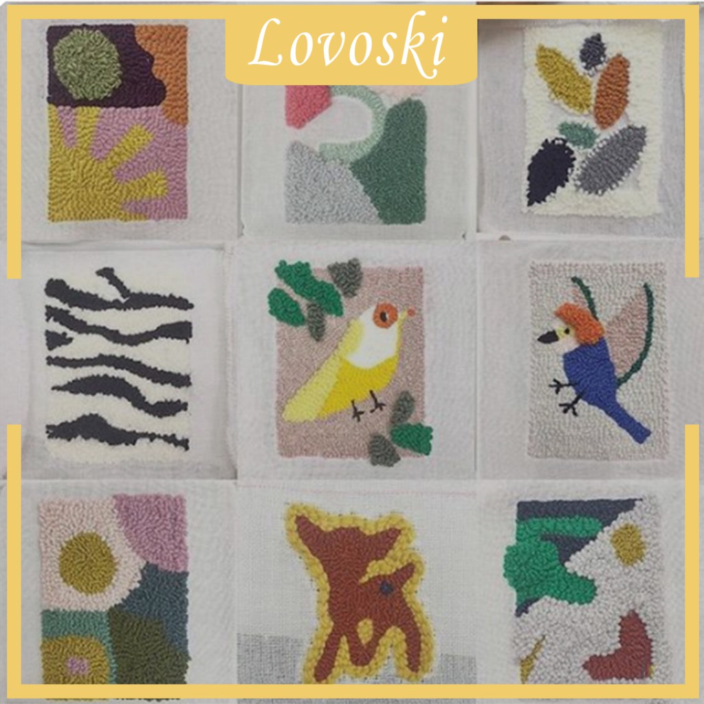 [Lovoski] Vải Lót Hỗ Trợ Đục Lỗ Bằng Cotton Nguyên Chất Tự Làm Thủ Công