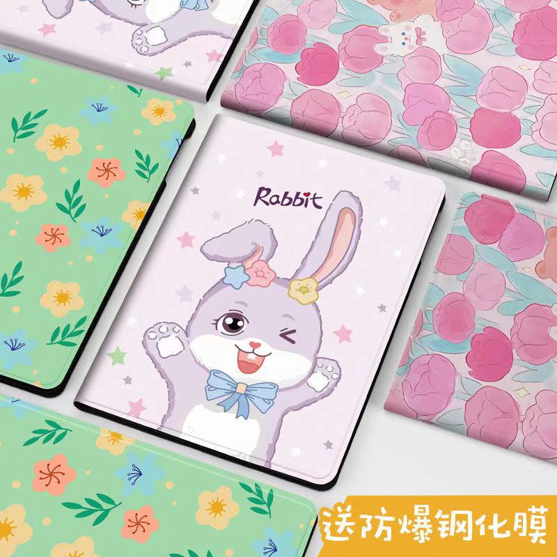 Bao Da Máy Tính Bảng Họa Tiết Hoa / Thỏ Dành Cho apple ipad mini 12345 ipad air 9.7inch 7.9inch 10.2inch Ốp