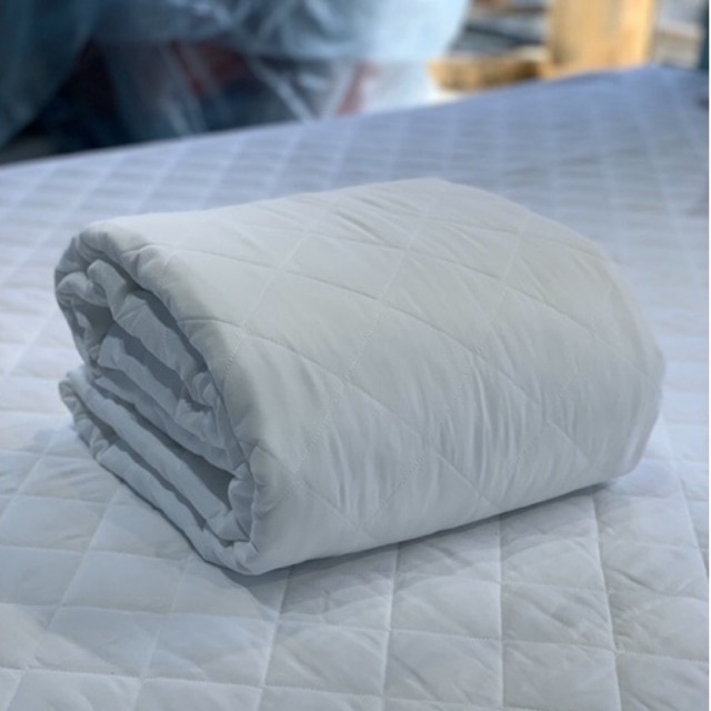 Ruột chăn hè màu trắng trần bông kích tấm kích thước 2mx2m2 hàng cao cấp
