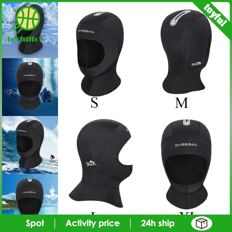 Mũ Lặn Bằng Cao Su Tổng Hợp Dày 3mm Chuyên Dụng