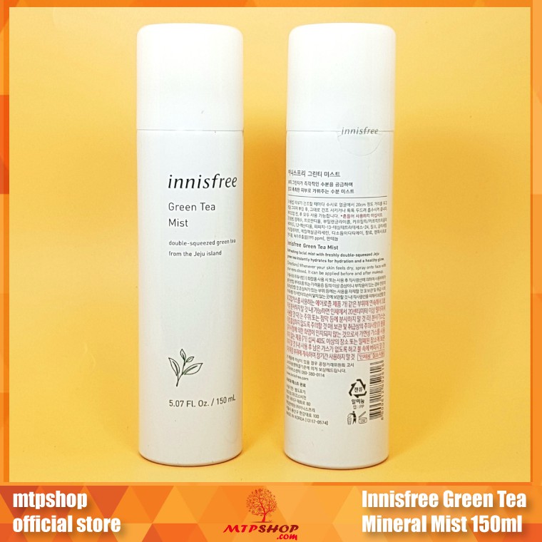 Xịt Khoáng Trà Xanh Innisfree Green Tea Mineral Mist (150Ml)