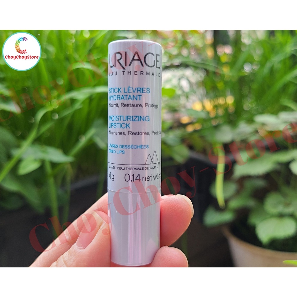 [TEM CTY] URIAGE Moisturizing Lipstick 4g (Uriage Stick Levres Hydratant) - Son dưỡng môi thành phần tự nhiên