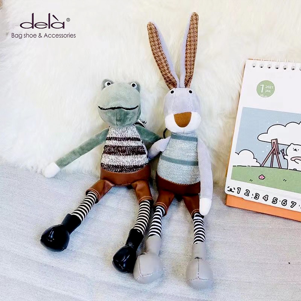 Dela Phụ Kiện Móc Khóa Hình Thỏ Dễ Thương Xinh Xắn