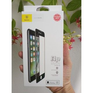 Kính cường lực full màn trắng cho iPhone 7 Plus - hiệu Baseus