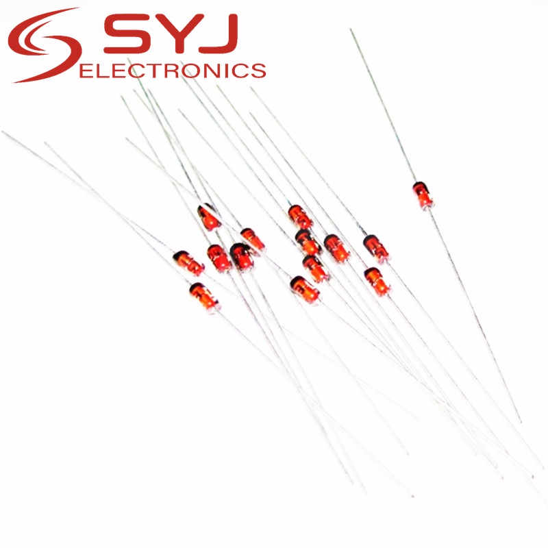 Set 10 Điốt 1N34A 1N34 Germanium 50mA 65V DO-35 (DO-204AH) IN34A IN34 Axial Cho TV FM AM Radio