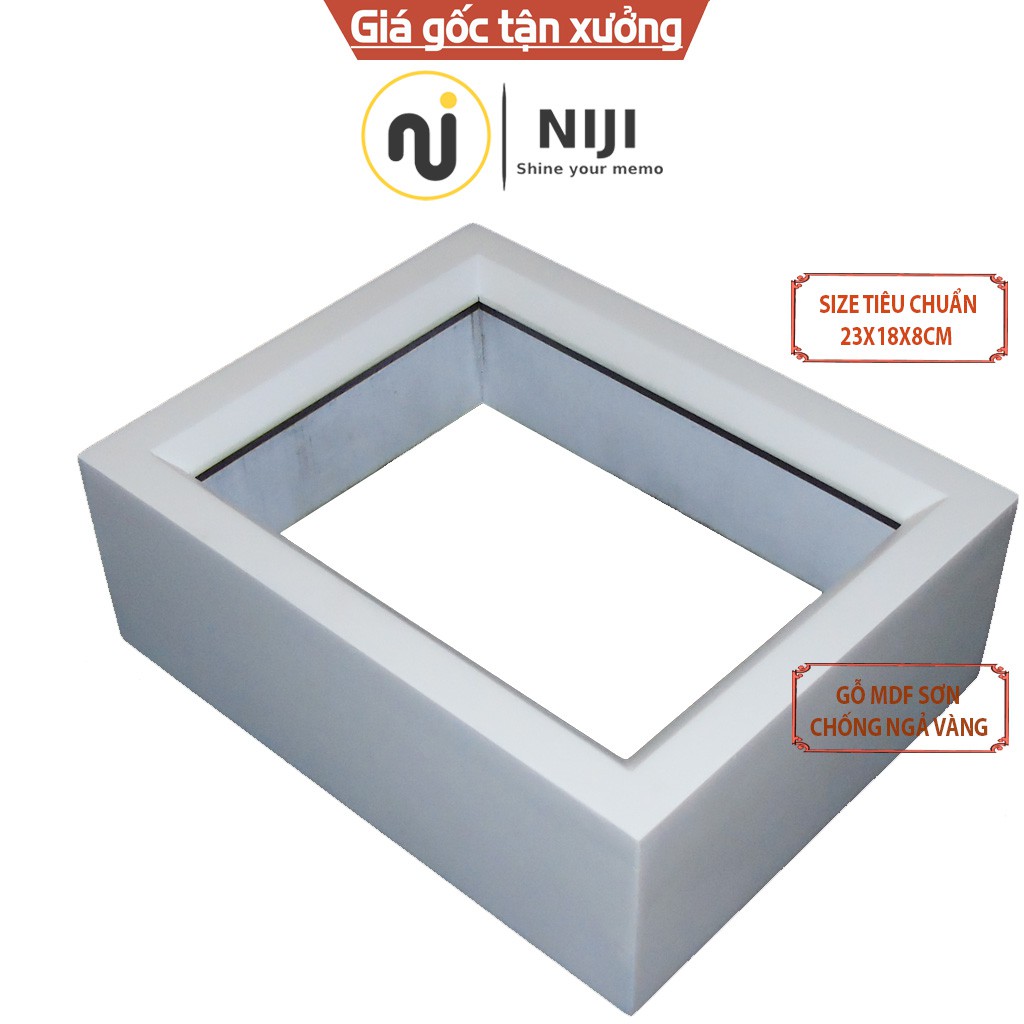 Lightbox kirigami Tranh đèn 3D, phong thủy, gia đình Hươu trắng, sản xuất thủ công - Chính hãng 𝑵𝑰𝑱𝑰