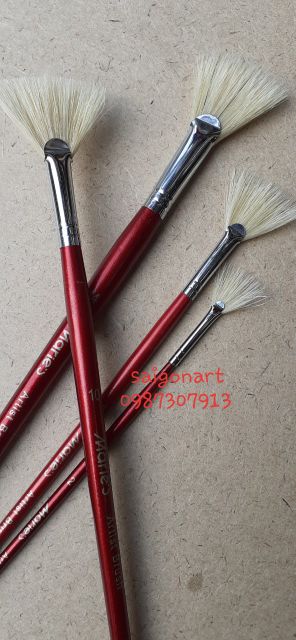 Cọ Vờn, Cọ Xòe, Cọ Quạt Lông Nhân Tạo Mềm, Lông Lợn Series 908, Matisse, Artpower