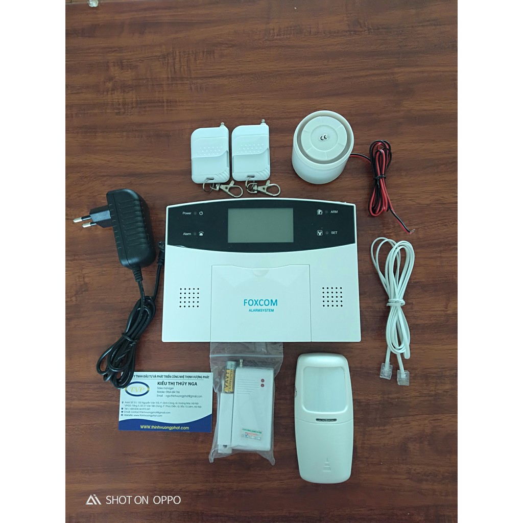 Bộ báo động chống trộm không dây GMS gọi điện chủ  nhà  khi có người đột nhập