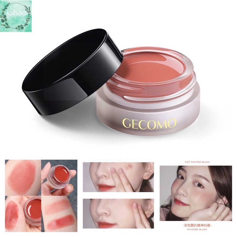 [Hàng mới về] Phấn má hồng dạng kem cá tính lâu trôi chống thấm nước bảng màu cực xinh | BigBuy360 - bigbuy360.vn