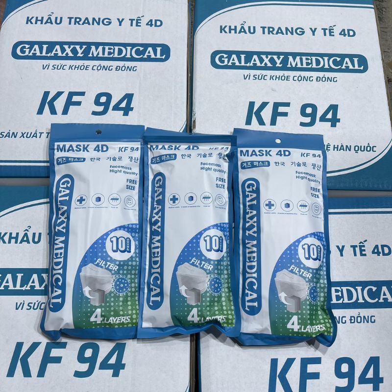 Khẩu trang GALAXY MEDICAL KF 94, Set  50 Cái.