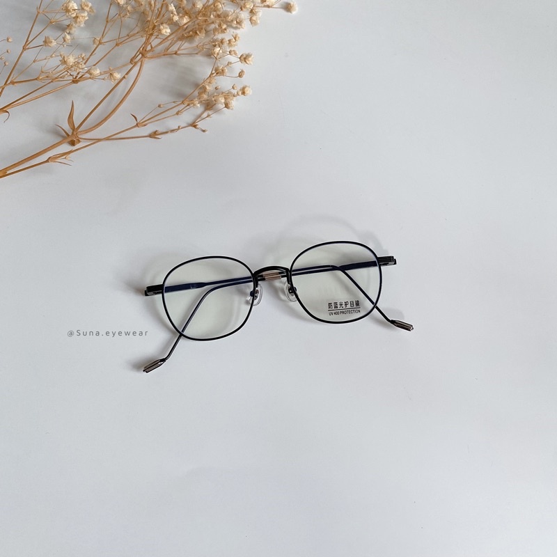 Gọng kính kim loại size nhỏ vừa GM Tom22