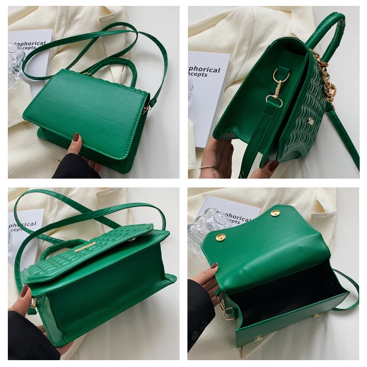 Túi Xách Đeo Vai Hình Vuông Thiết Kế Đơn Giản Phong Cách Cổ Điển Thời Trang Mới 2022 Dành Cho Nữ