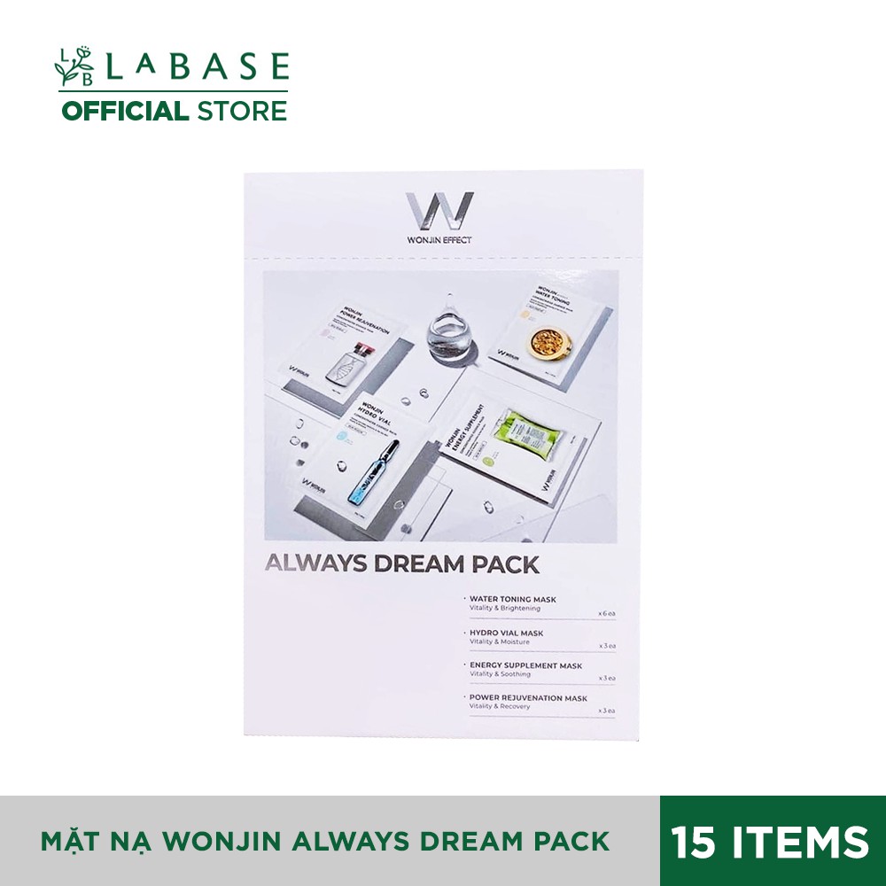 Mặt nạ Wonjin Always Dream Pack ( Hộp 15 Miếng )