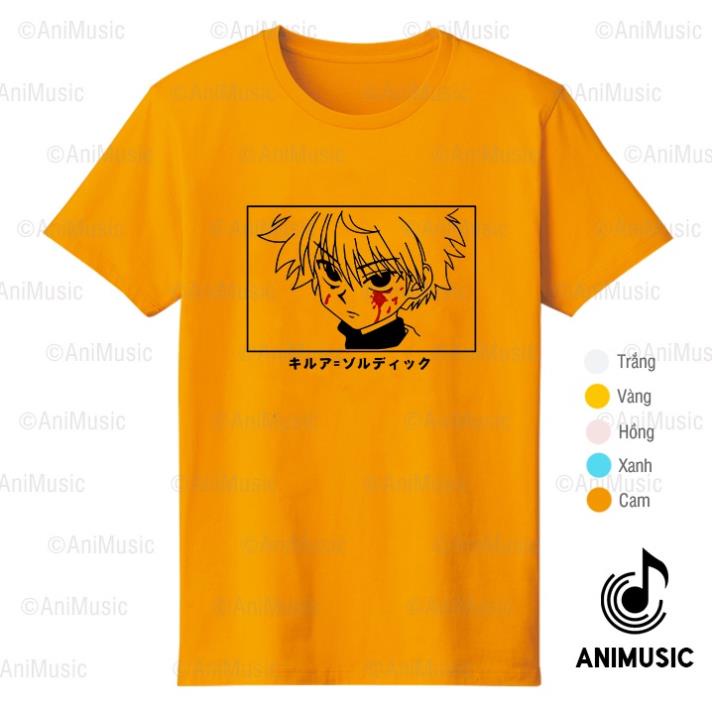 Áo thun Hunter x Hunter Killua Zoldyck ngắn tay