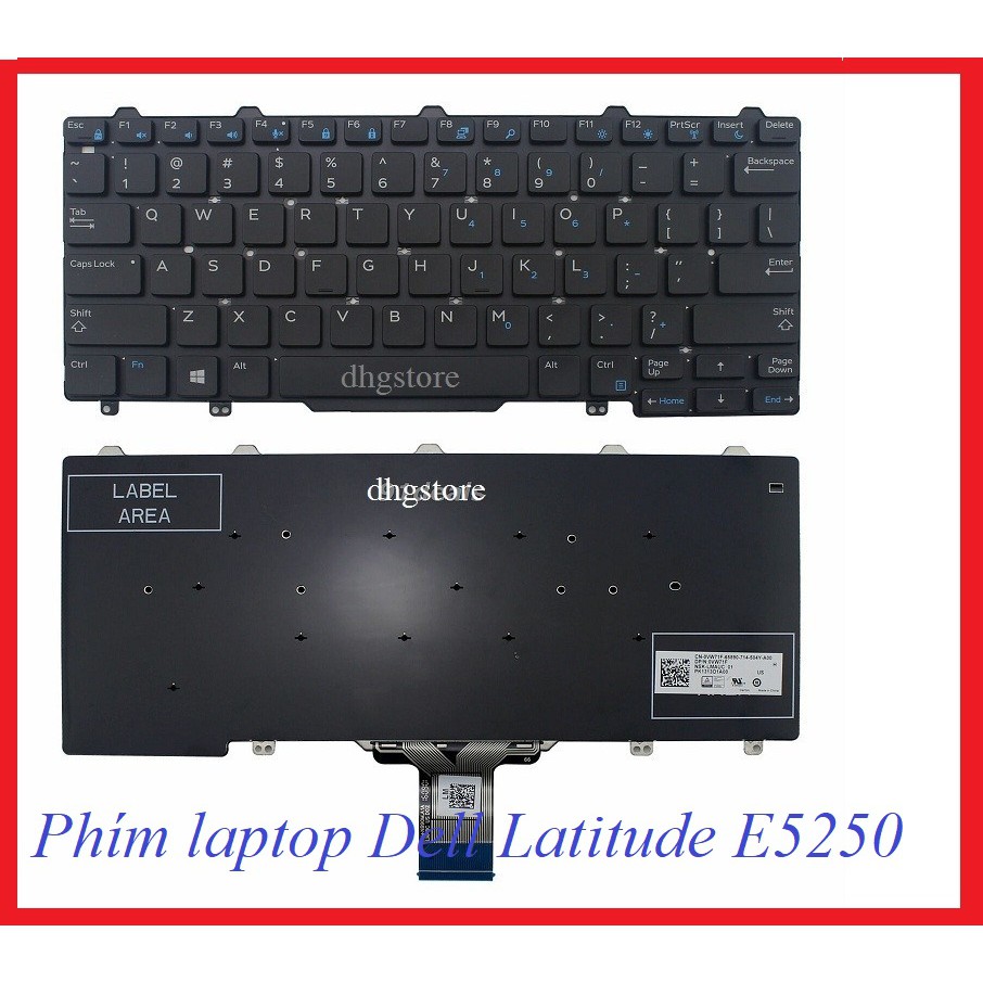 💥 Phím ZIN 💥 Bàn phím laptop Dell Latitude E5250 E7250