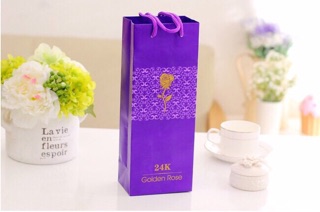 [SALE 10%] Hoa hồng giả vàng 24k