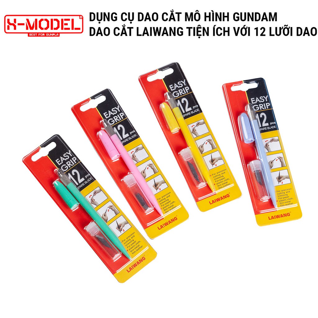 Dụng cụ Gundam dao cắt Laiwang XMODEL, phụ kiện lắp ráp mô hình Gundam Bandai, sử dụng cho đồ chơi lắp ráp Gunpla, Anime