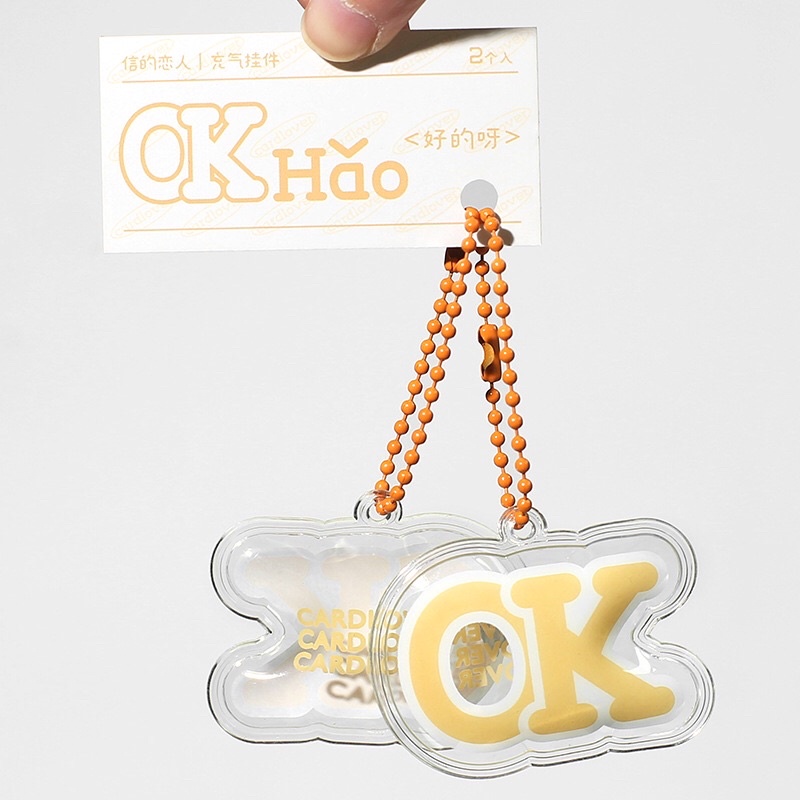 Set 2 móc khoá móc treo siêu đáng yêu