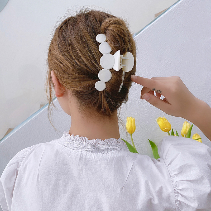 Kẹp gắp tóc bằng Acrylic thời trang
