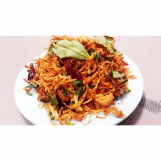 1kg Khô Gà Lá Chanh siêu ngon loại 1 đạt VSATTP. 2 hũ