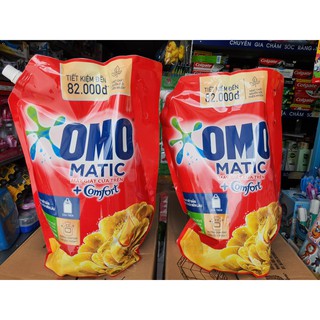 Nước Giặt Omo Matic Comfort Tinh Dầu Thơm - Máy Giặt Cửa Trên (Túi 3.6L)