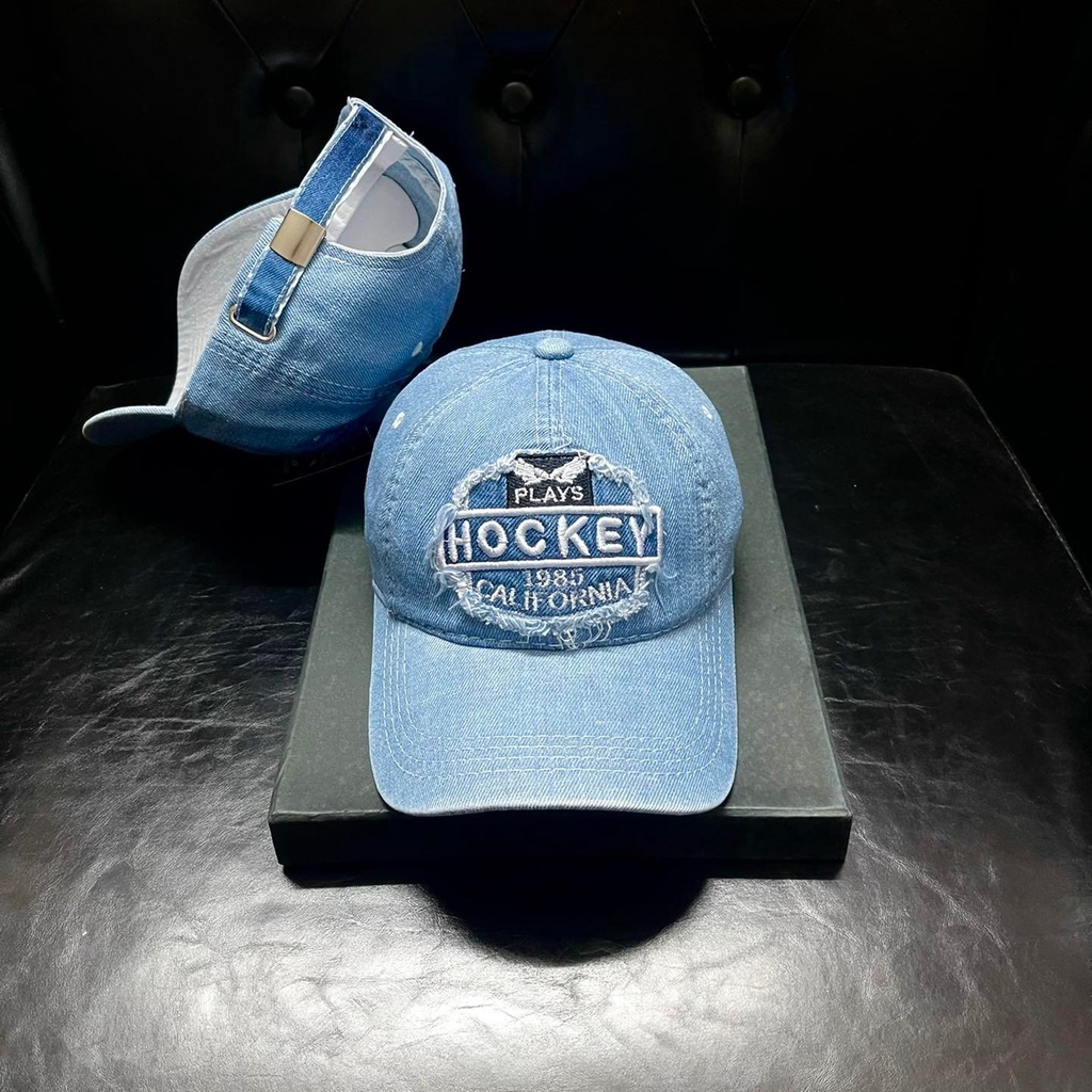 (NEW2022) Nón kết, mũ lưỡi trai nam nữ Hockey vải JEAN xịn chuẩn thời trang (ẢNH THẬT)