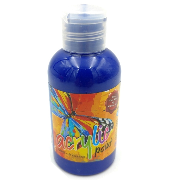 Chai Màu Vẽ Acrylic 120ml - Mẫu 5 - Xanh Dương - COLORMATE CO., LTD