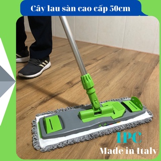 Cây lau sàn thông minh 360, Cây lau sàn công nghiệp 50cm made in Italy