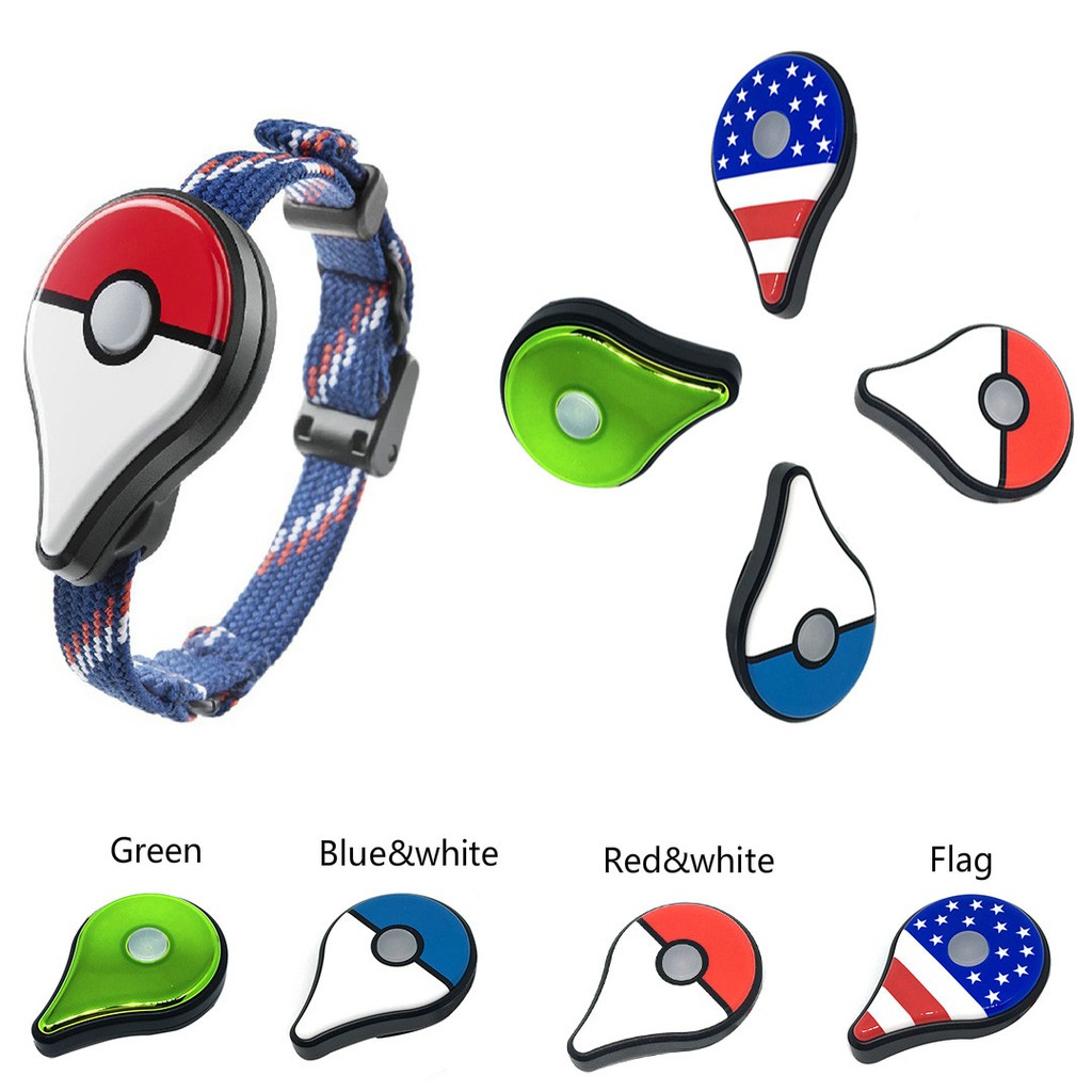 Thiết bị đeo tay chơi game Pokemon Go Plus kết nối Bluetooth ( US )