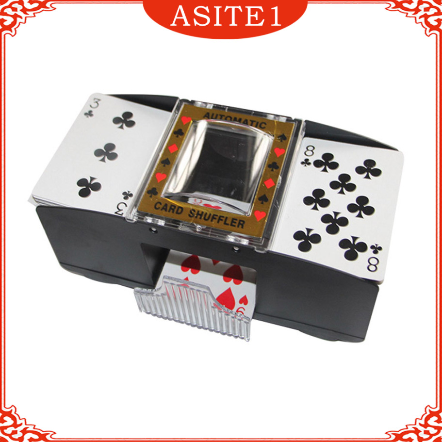 Electric Automatic Playing Card Shuffler Party Games Classic Poker Deck Shuffler