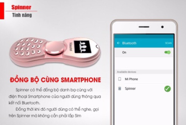 ĐT Masstel Spinner - BH 1 Năm | BigBuy360 - bigbuy360.vn