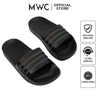Dép mwc 7678 - dép nam quai ngang basic phối sọc cá tính,dép quai ngang nam đẹp, chất liệu mềm, đi êm chân mẫu mới