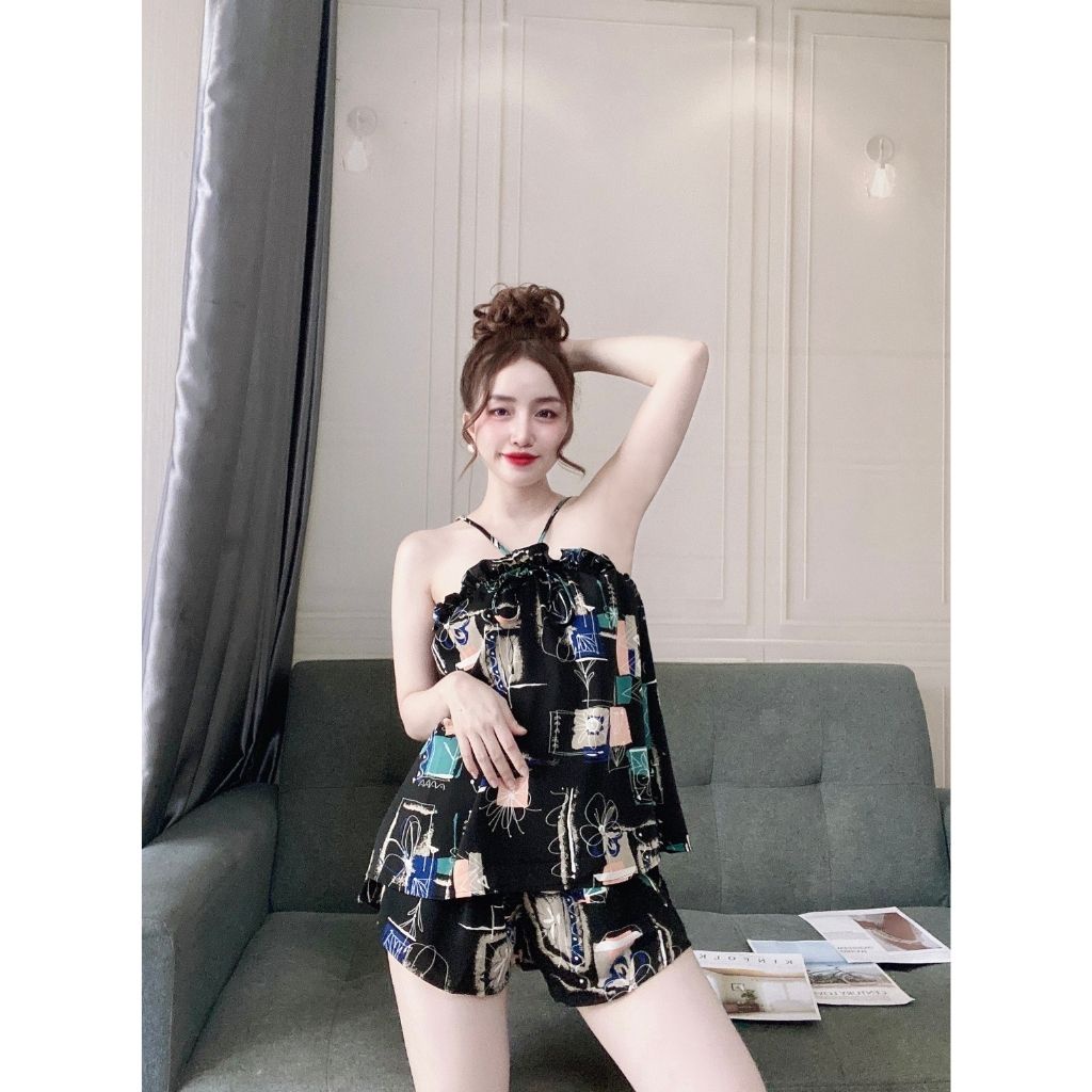 Đồ ngủ nữ❣️FREE SHIP❣️Đồ ngủ sexy lụa MANGO cao cấp mềm mại xinh xắn | BigBuy360 - bigbuy360.vn