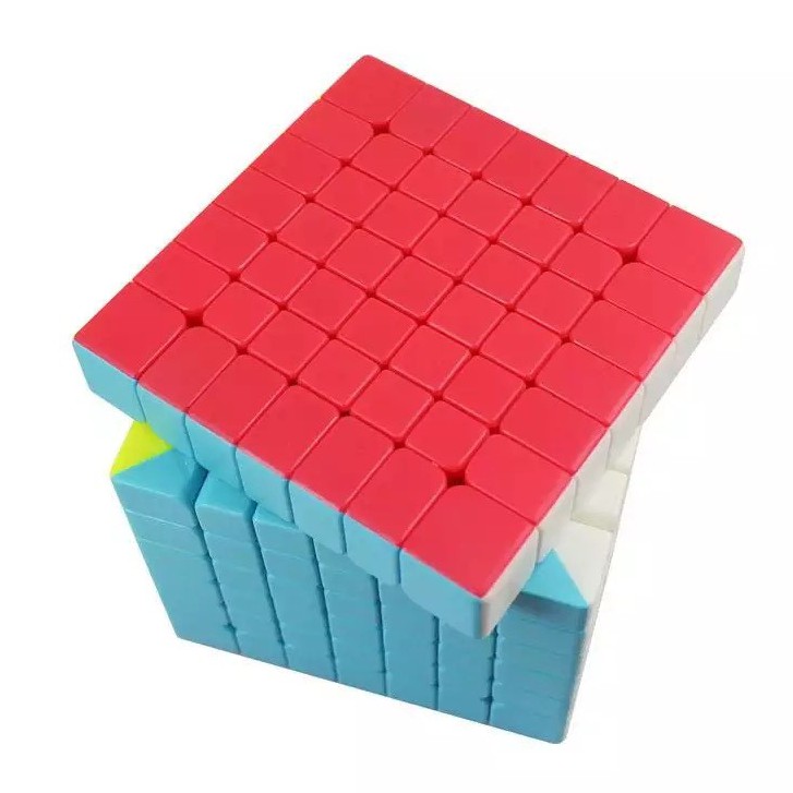 Đồ chơi rubik 7x7 QiYi stickerless 7 tầng khối rubic ma thuật, xoay êm tay nhựa bền màu