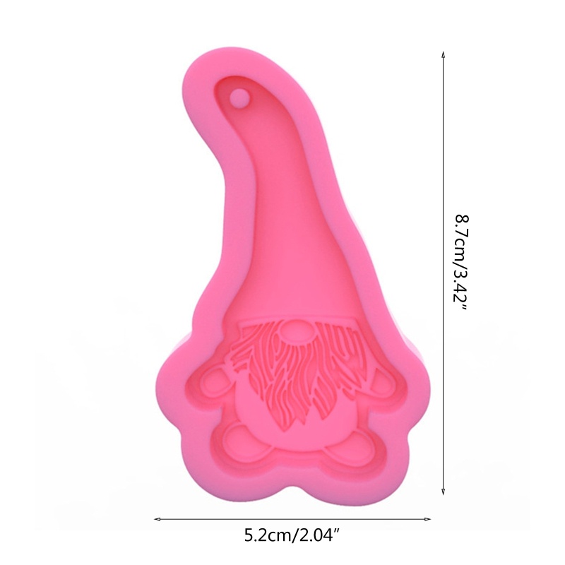 Khuôn Silicone Làm Mặt Vòng cổ / Móc Khóa Bằng Epoxy UV DIY