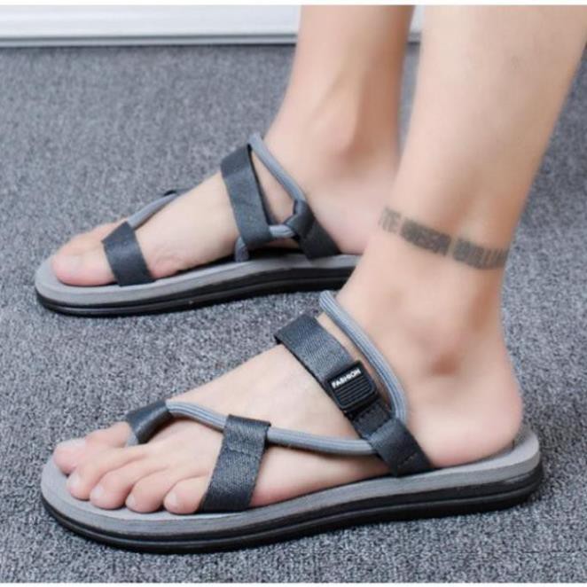 [Hàng Có Sẵn] Sandal nam nữ xỏ ngón, quai chéo - Xăng đan đôi đi du lịch