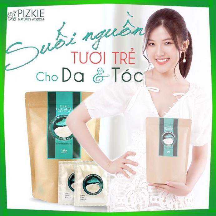 Collagen Cá Hồi - Pizkie Collagen Peptide - 100% chiết xuất từ cá hồi nhập khẩu từ Nhật Bản