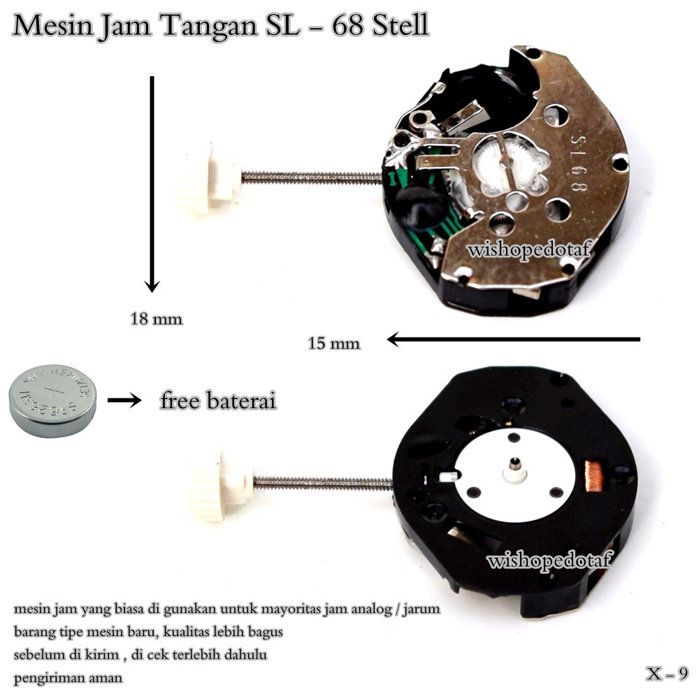 Đồng Hồ Đeo Tay Stell Sl 68 Tiêu Chuẩn