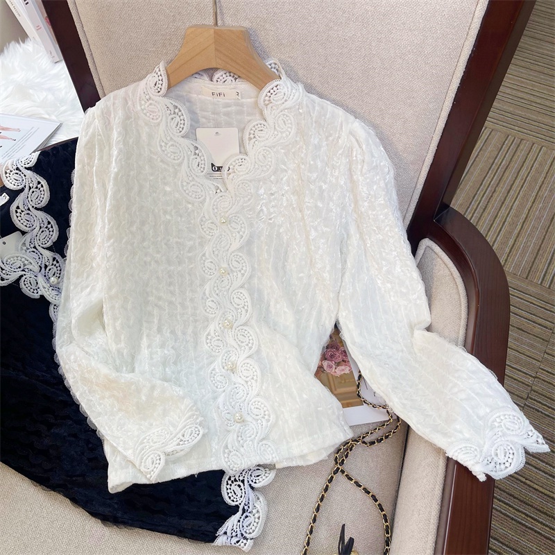 Áo Sơ Mi Tay Dài Thiết Kế Mới Thời Trang Mùa Thu Dành Cho Nữ