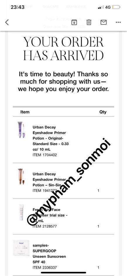 Kem Lót Mắt Urban Decay săn sale 50% ( có bill ) p | BigBuy360 - bigbuy360.vn