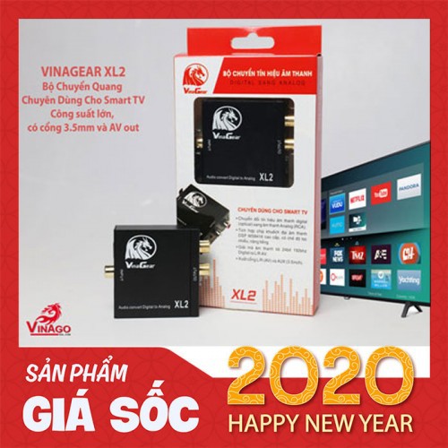 CHUYỂN ĐỔI ÂM THANH Cổng Quang Học  OPTICAL RA AV &lt;  VINAGEAR XL2  &gt;