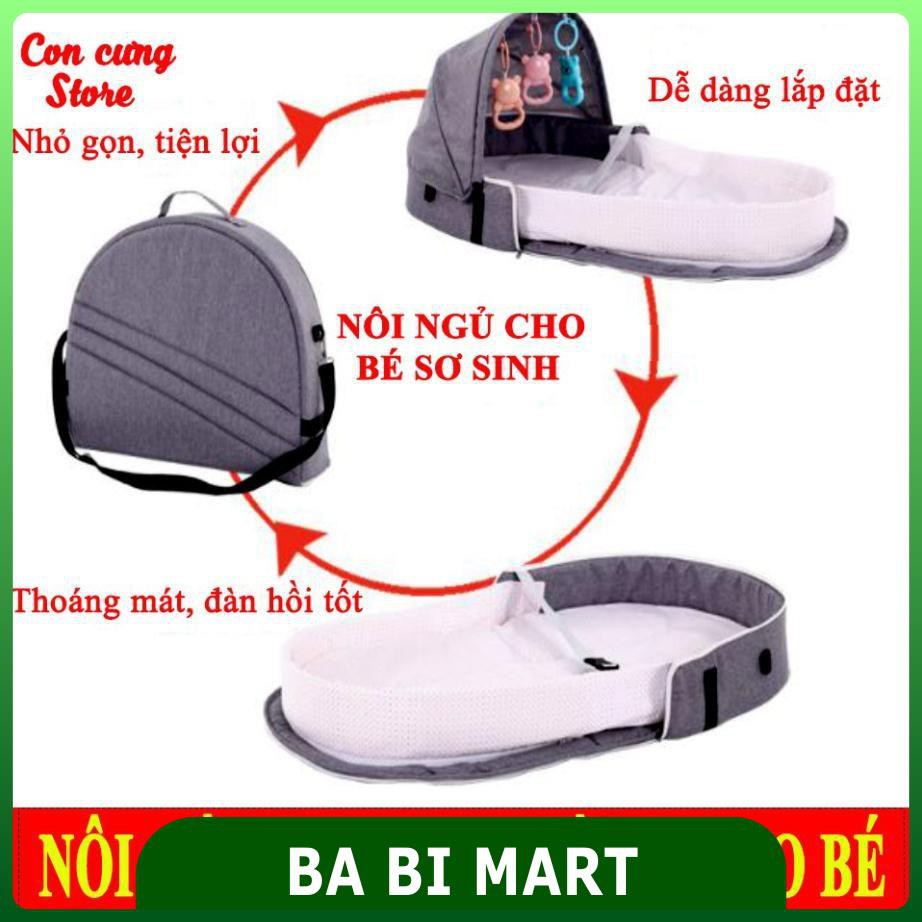 Giường nôi di động gấp gọn tiện lợi cho bé Babimart