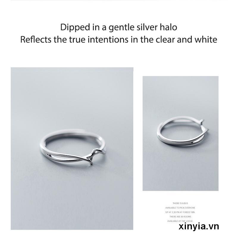 【xinyia.vn】Nhẫn Đeo Ngón Tay Mềm Mại Hình Học Đơn Giản Dành Cho Bạn Gái