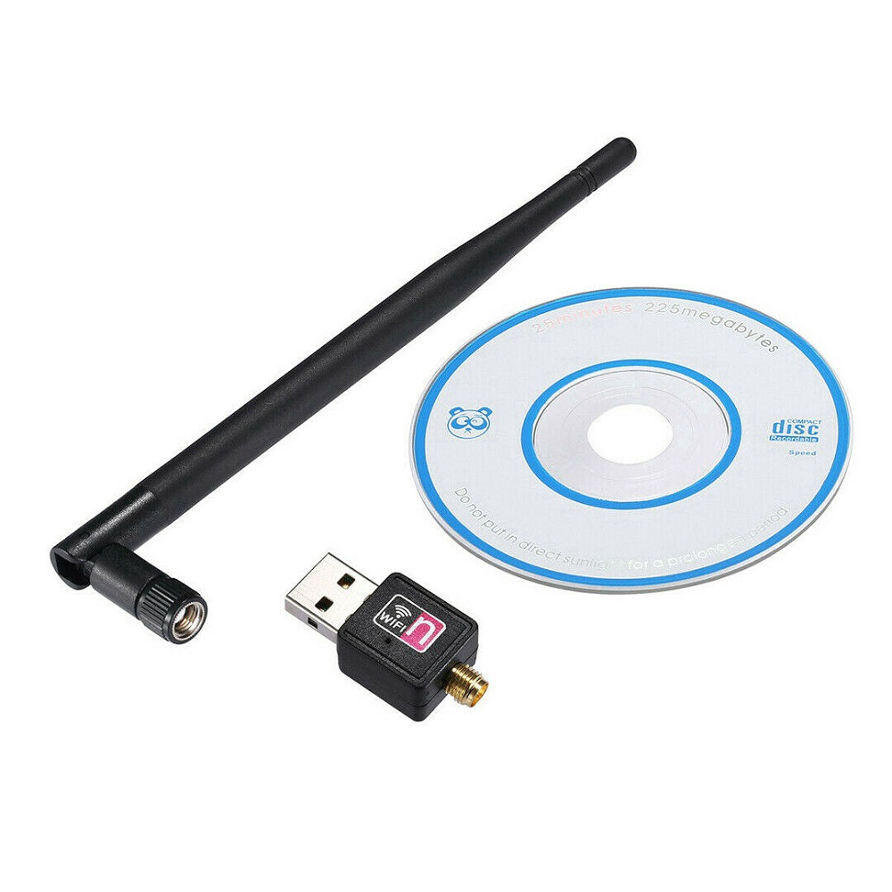 Usb Wifi Không Dây 300mbps 2.4g 2.4ghz Có Ăng Ten