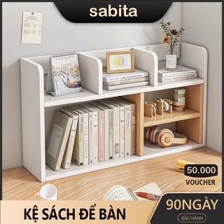 Kệ sách để bàn làm việc đa năng theo kiểu Bắc Âu 🌳 Kệ gỗ nhiều ngăn tiện lợi Hàn Quốc thiết kế hiện đại SABITA GP157