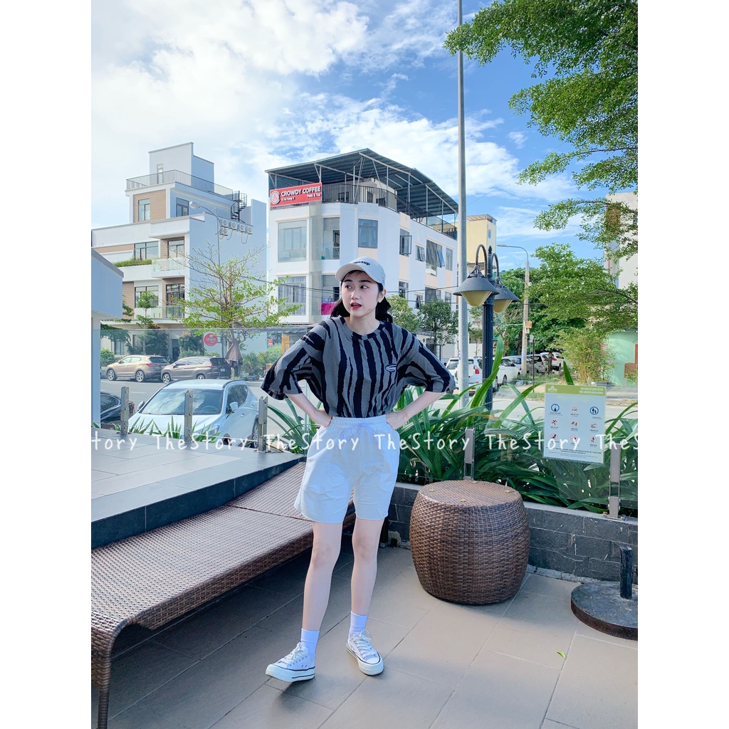 [STR] Quần short thun dây rút bụng Q704