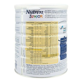 Sữa bột Nestle Nutren Junior 800g