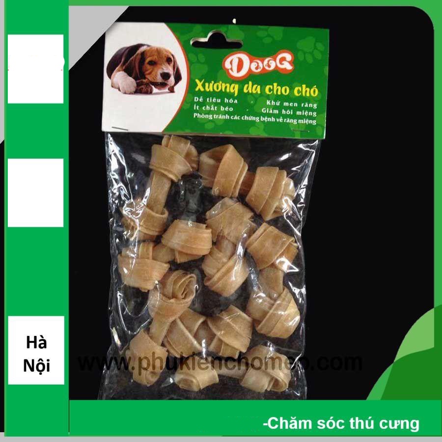 Xương chó gặm (nhiều loại) Xương da doog dành cho chó chơi và ăn bổ sung dưỡng chất
