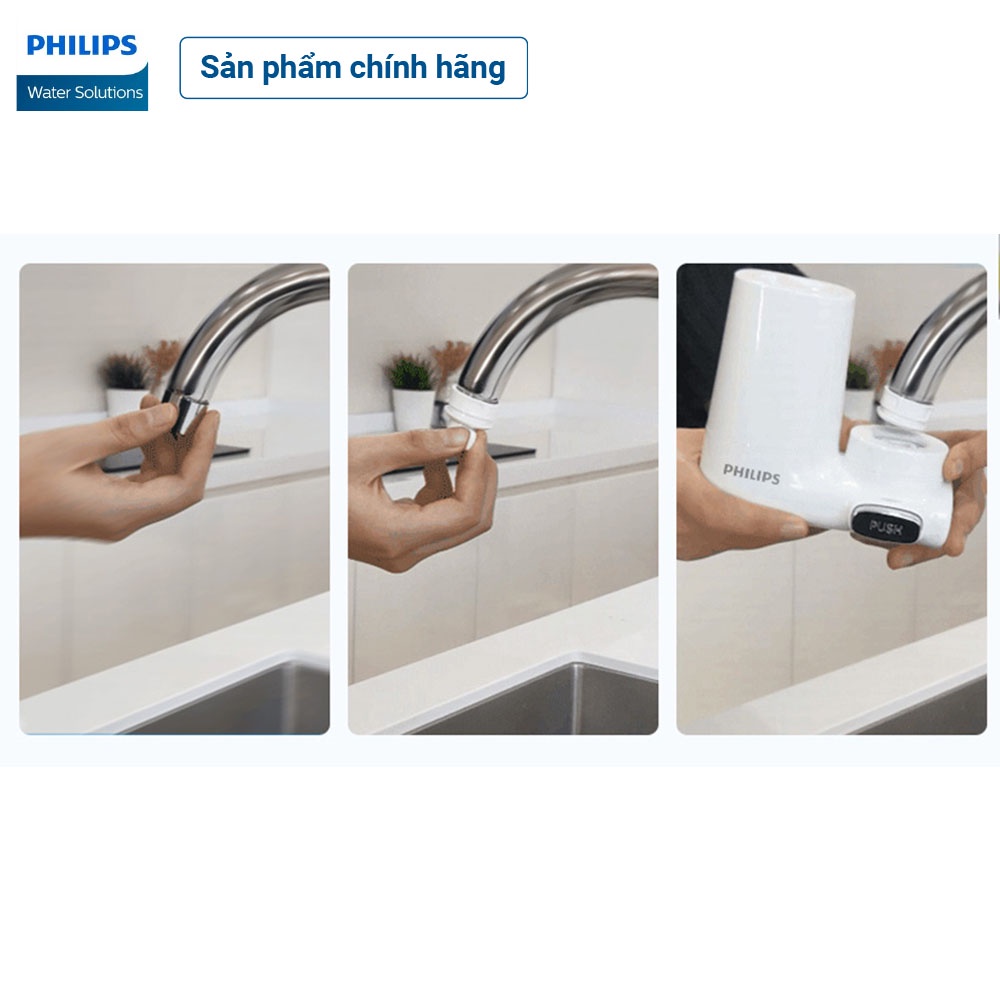 [Mã BMBAU200 giảm 200K đơn 699K] Bộ lọc nước tại vòi Philips AWP3753 [HÀNG CHÍNH HÃNG]
