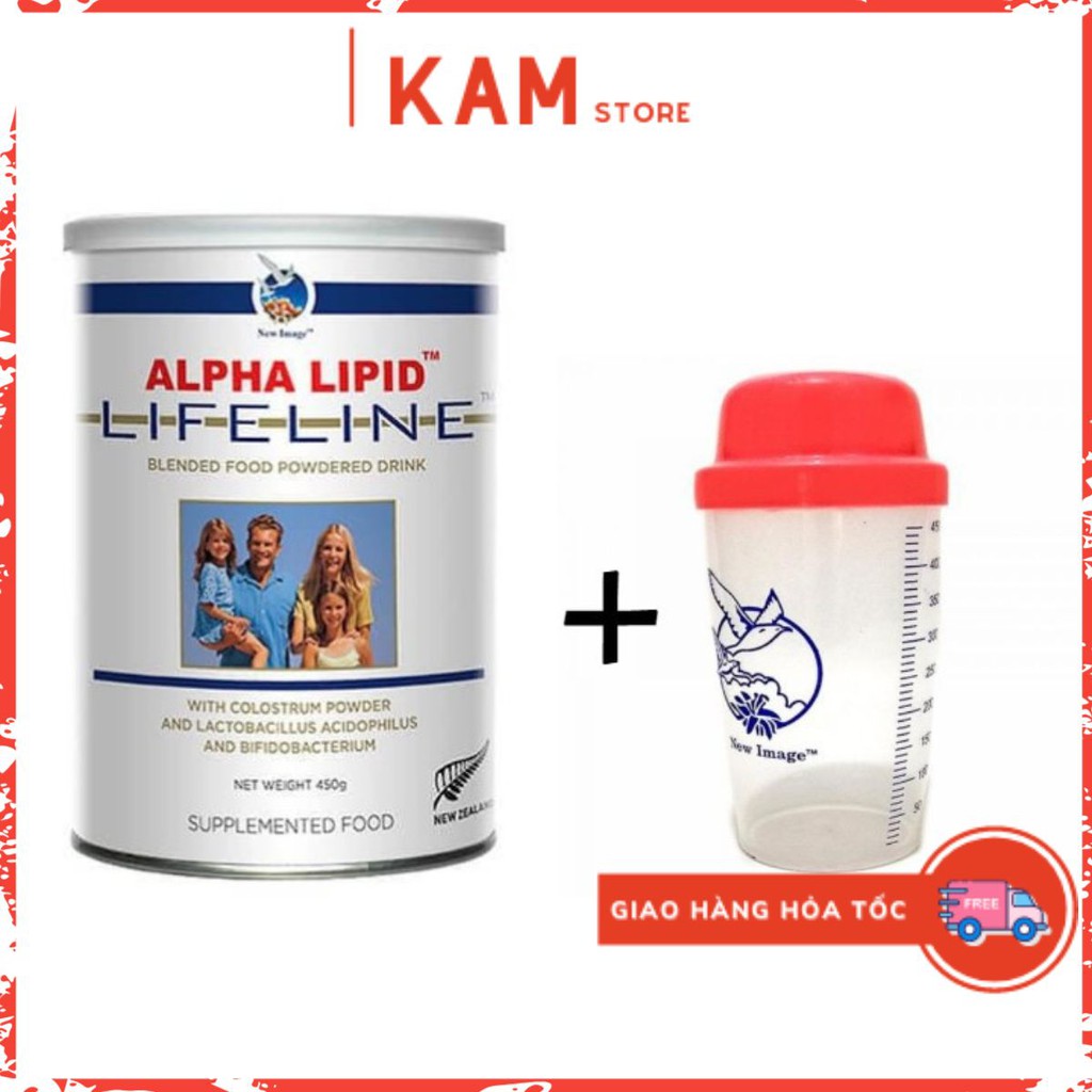 Sữa Non Alpha Lipid 450g [CHÍNH HÃNG- ĐÚNG GIÁ] [TẶNG KÈM LON PHA SỮA] Dinh dưỡng tốt cho gia đình khỏe mạnh!